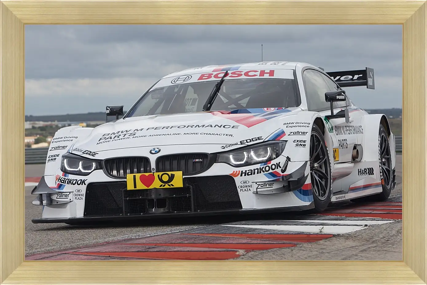 Картина в раме - BMW 4 DTM (БМВ 4 ДТМ)