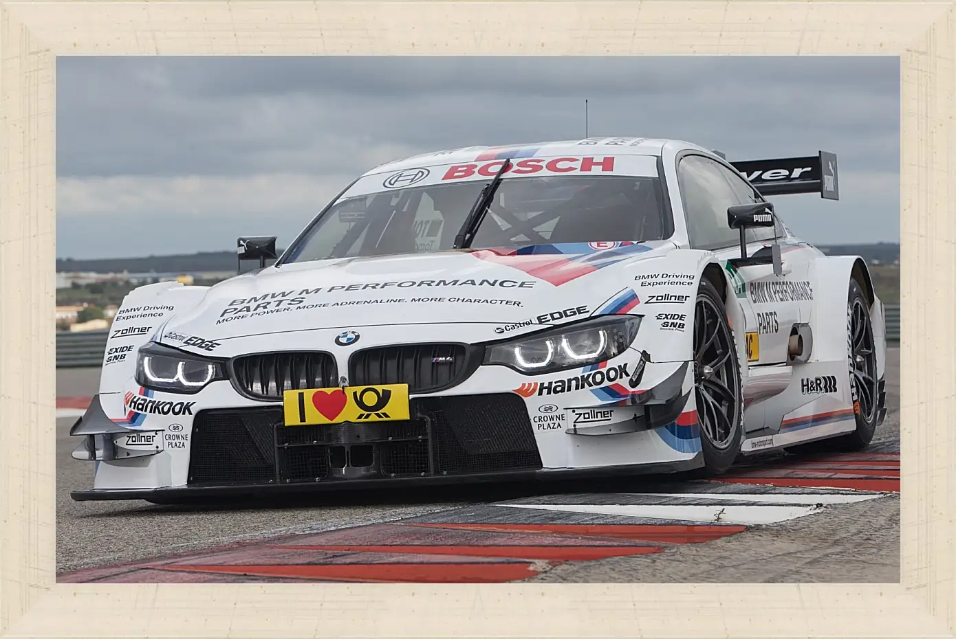 Картина в раме - BMW 4 DTM (БМВ 4 ДТМ)