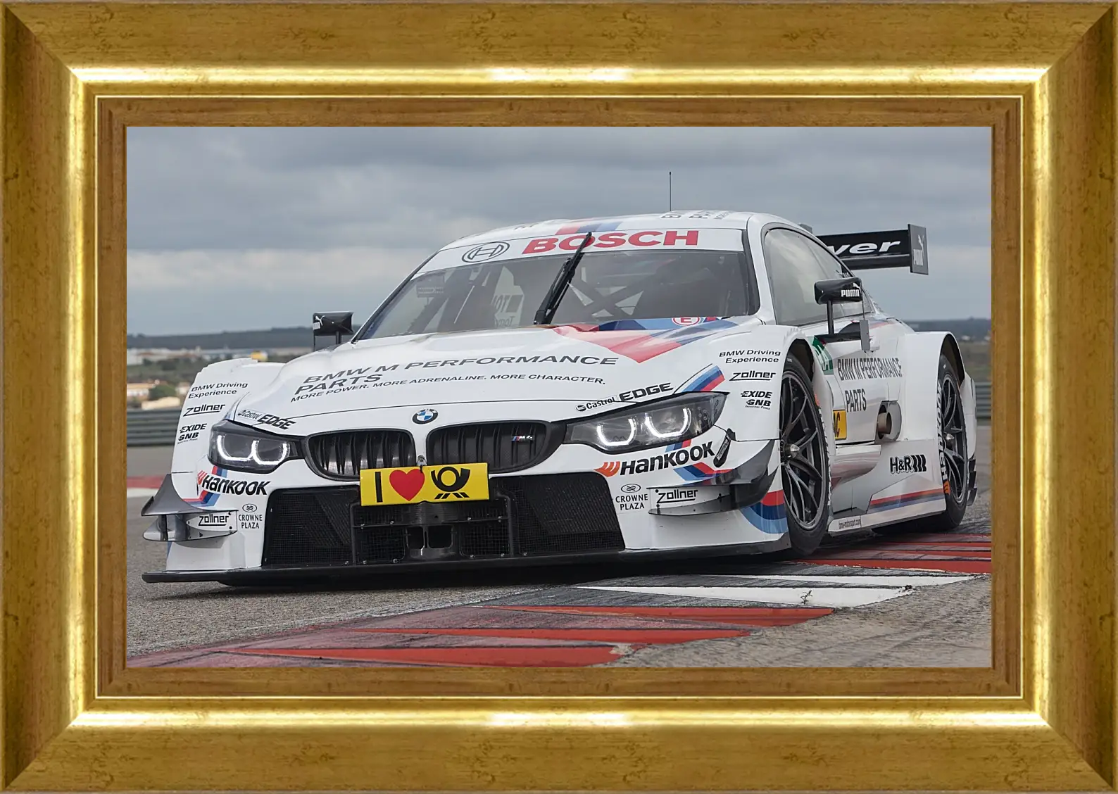 Картина в раме - BMW 4 DTM (БМВ 4 ДТМ)