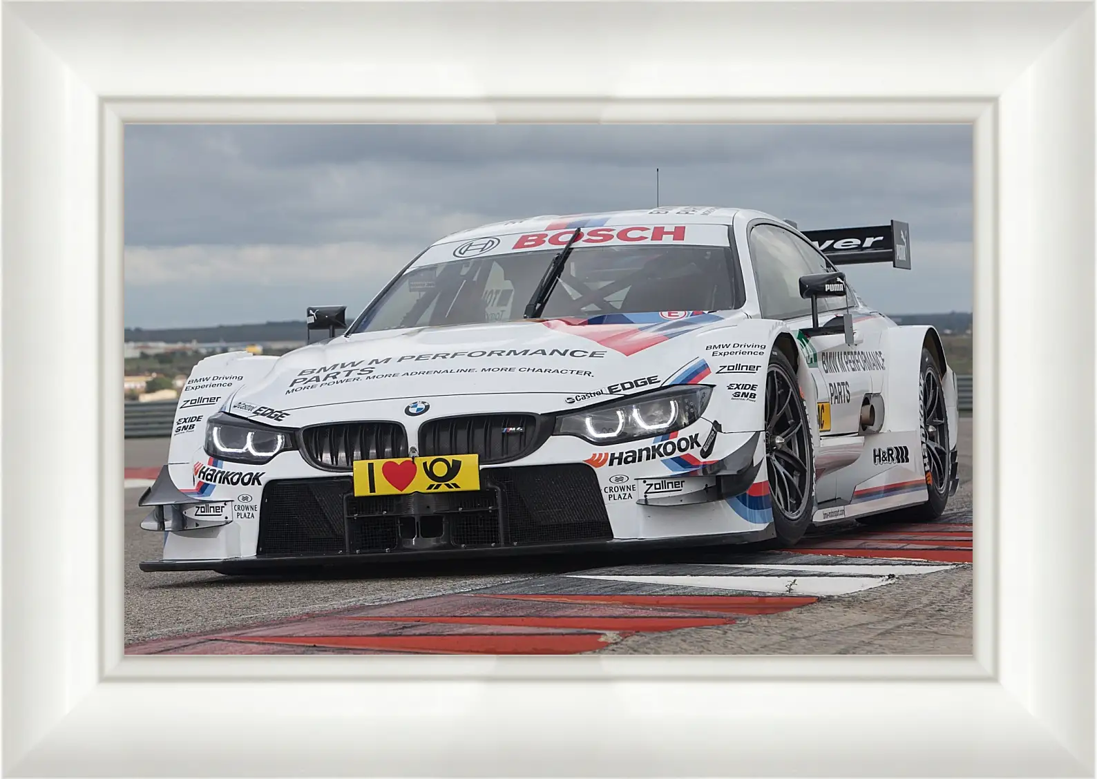 Картина в раме - BMW 4 DTM (БМВ 4 ДТМ)