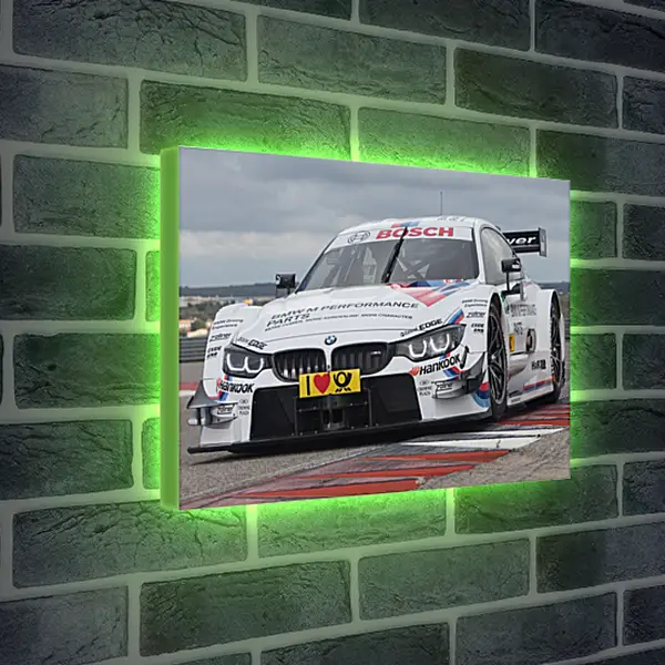 Лайтбокс световая панель - BMW 4 DTM (БМВ 4 ДТМ)