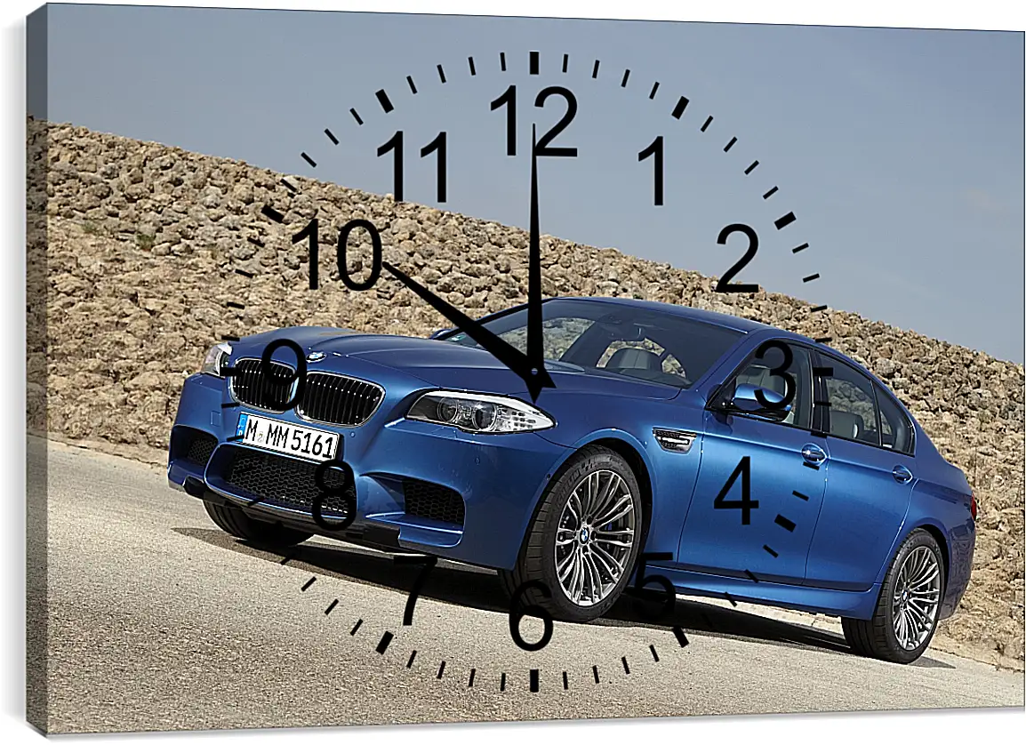 Часы картина - BMW M5 F10