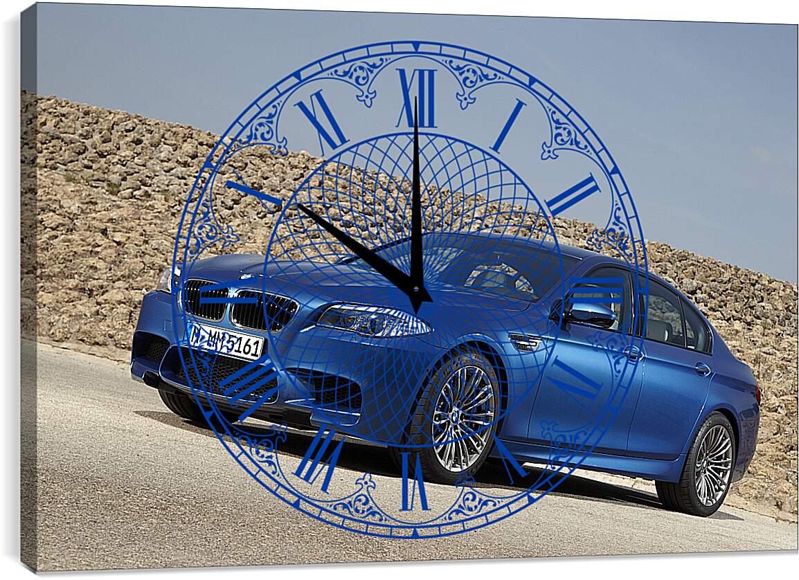 Часы картина - BMW M5 F10