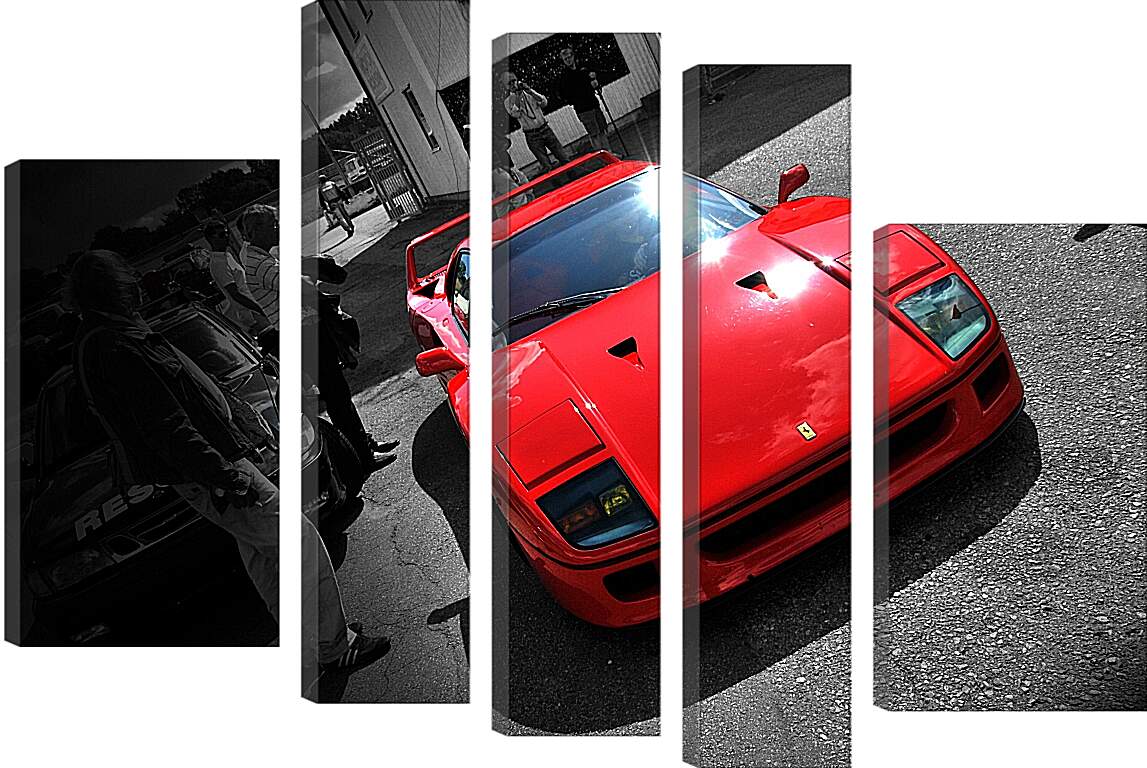 Модульная картина - Феррари (Ferrari)