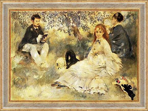 Картина в раме - Henriot Family. Пьер Огюст Ренуар