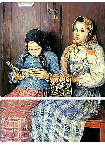 Модульная картина - Ученицы. Богданов Николай