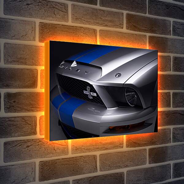 Лайтбокс световая панель - Форд Мустанг (Ford Mustang)