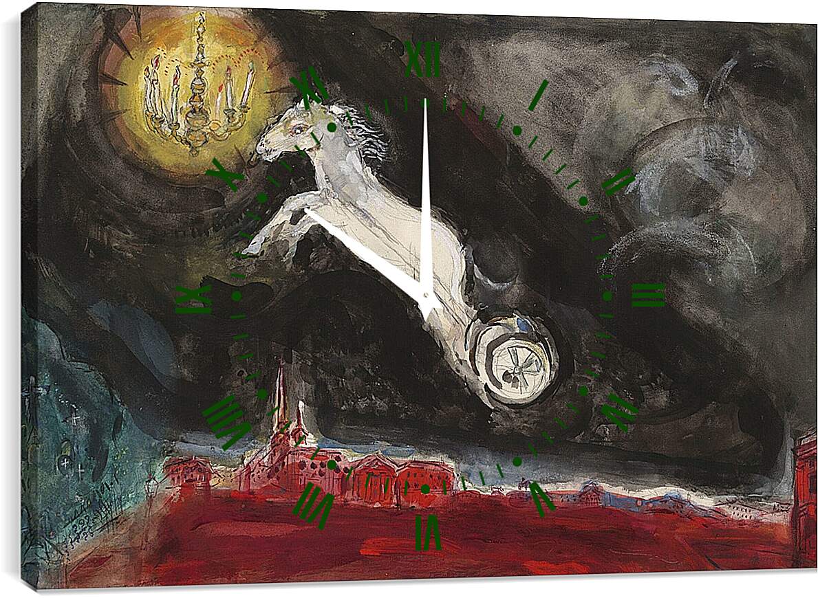Часы картина - A Fantasy of St. Марк Шагал