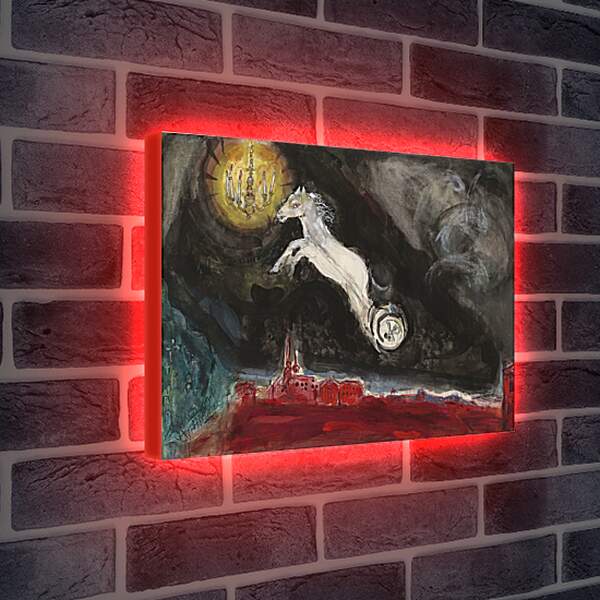 Лайтбокс световая панель - A Fantasy of St. Марк Шагал