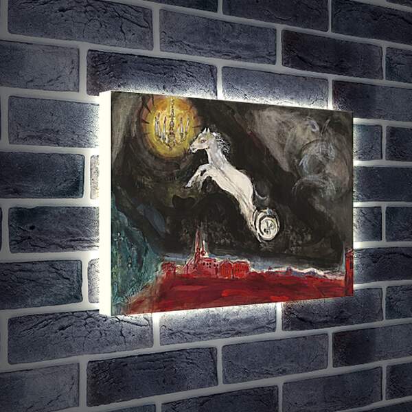 Лайтбокс световая панель - A Fantasy of St. Марк Шагал