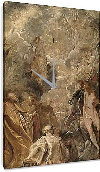 Часы картина - All Saints. Питер Пауль Рубенс