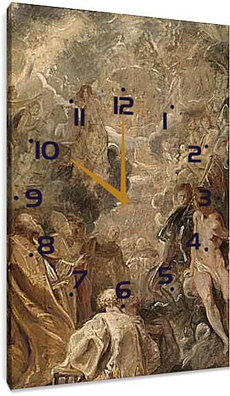 Часы картина - All Saints. Питер Пауль Рубенс