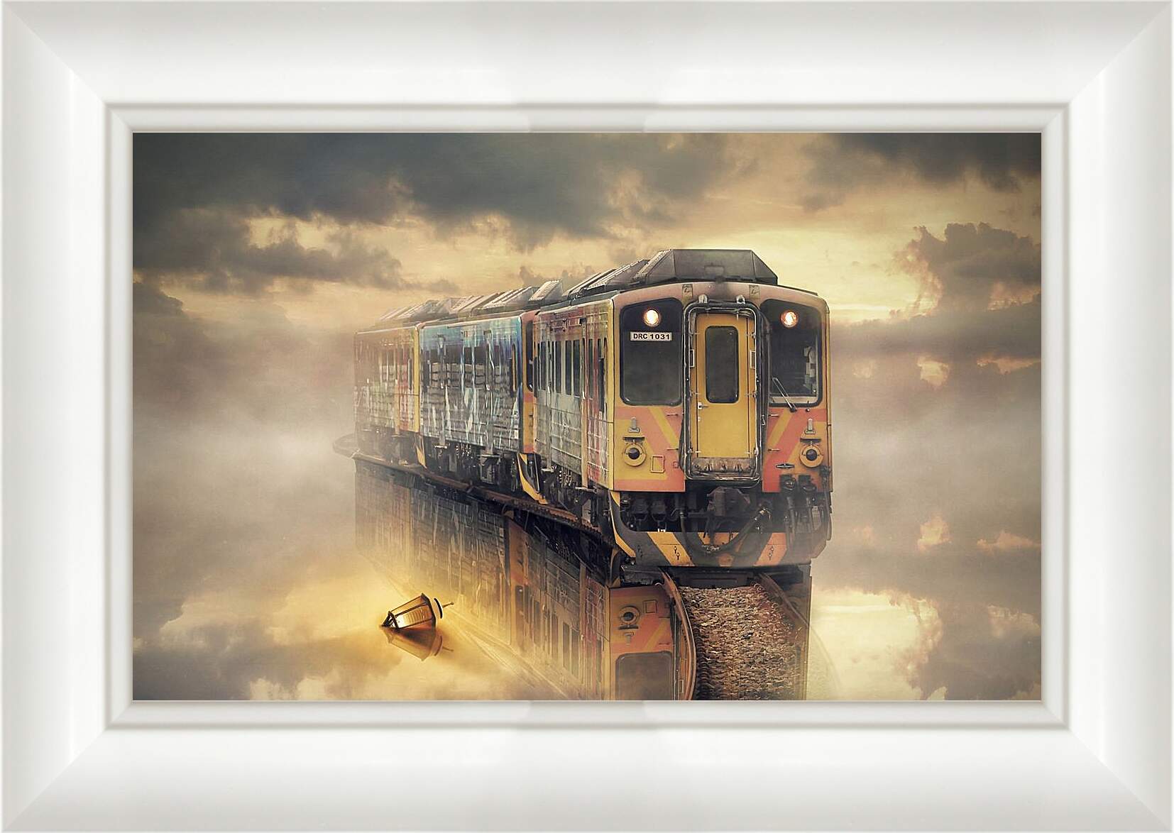 Картина в раме - Поезд