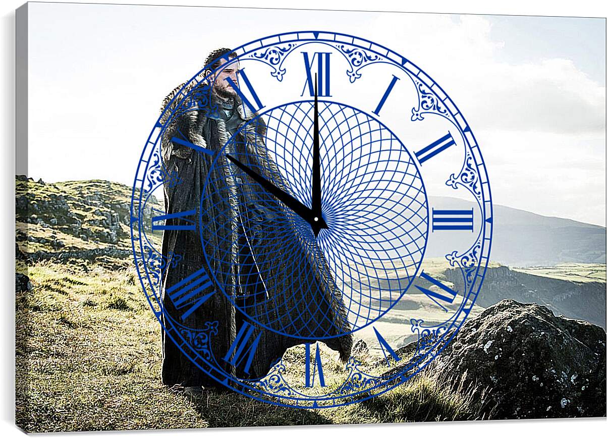 Часы картина - Джон Сноу Игра Престолов