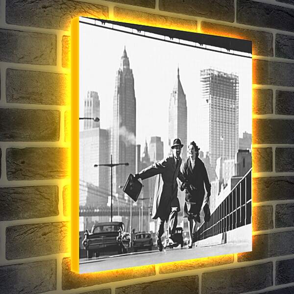 Лайтбокс световая панель - Нью-Йорк 1959