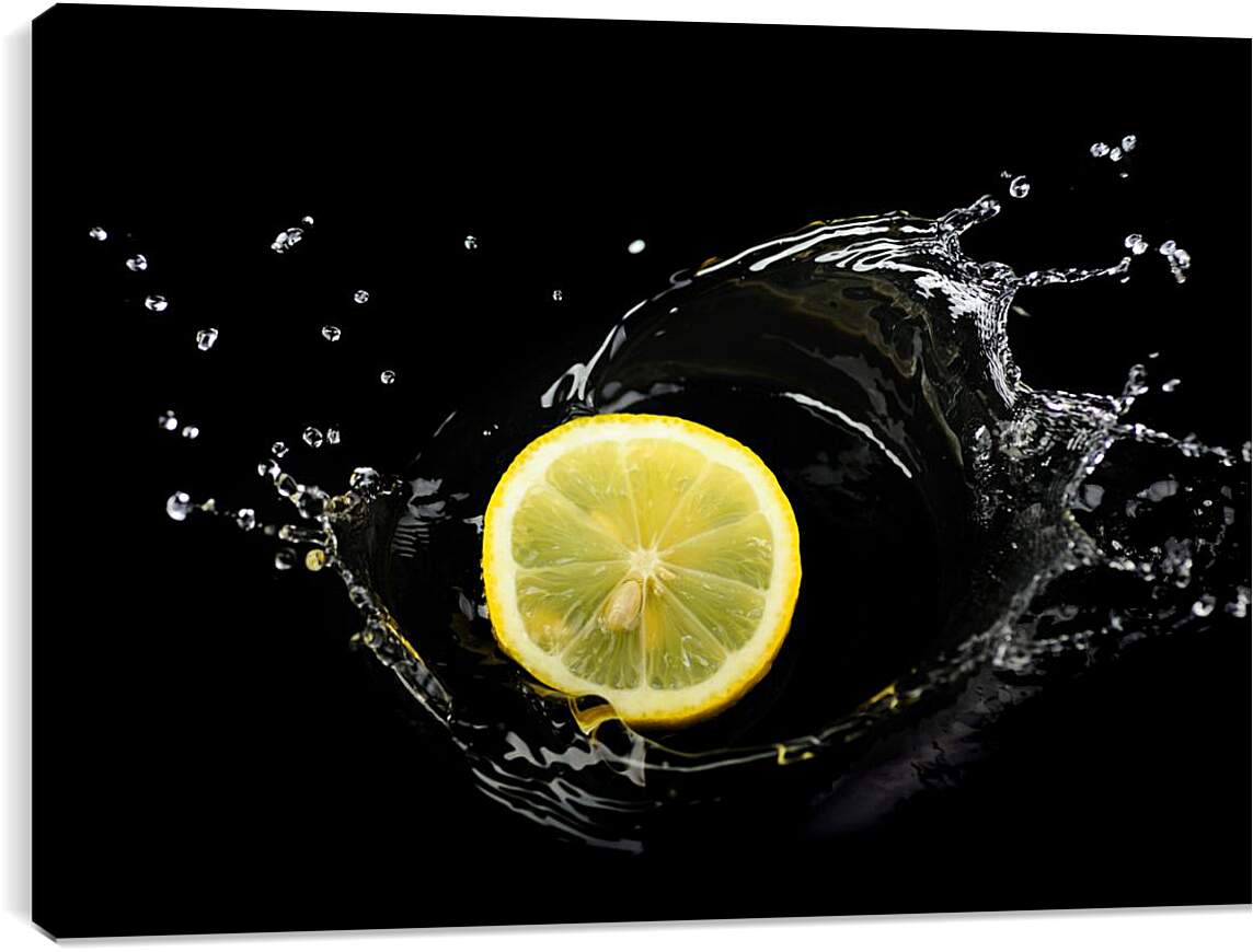 Постер и плакат - Лимон и вода
