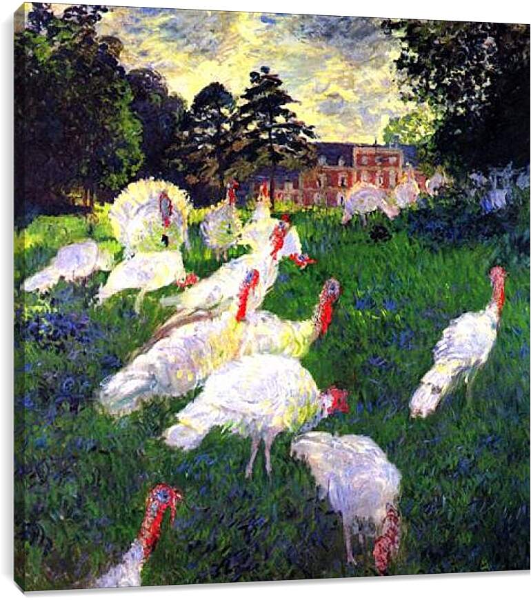 Постер и плакат - The Turkeys. Клод Моне