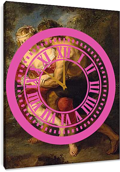Часы картина - Pastoral Scene. Питер Пауль Рубенс