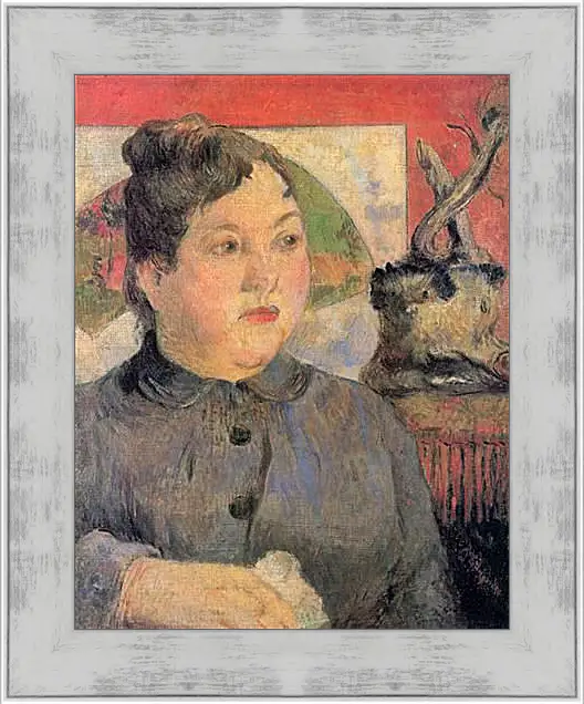 Картина в раме - Madame Alexandre Kohler. Поль Гоген