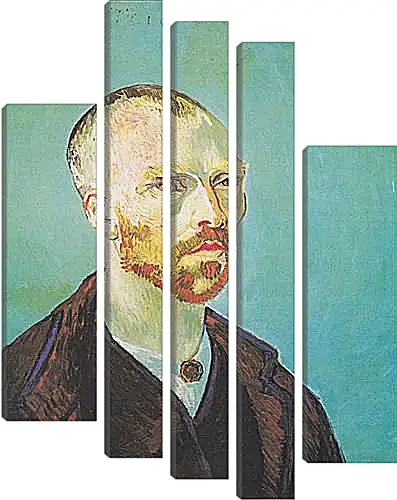 Модульная картина - Self Portrait (dedicated to Paul Gauguin). Поль Гоген