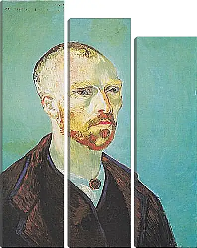 Модульная картина - Self Portrait (dedicated to Paul Gauguin). Поль Гоген