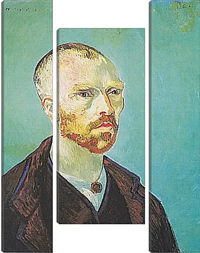 Модульная картина - Self Portrait (dedicated to Paul Gauguin). Поль Гоген