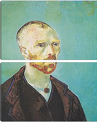 Модульная картина - Self Portrait (dedicated to Paul Gauguin). Поль Гоген