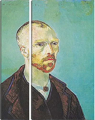 Модульная картина - Self Portrait (dedicated to Paul Gauguin). Поль Гоген