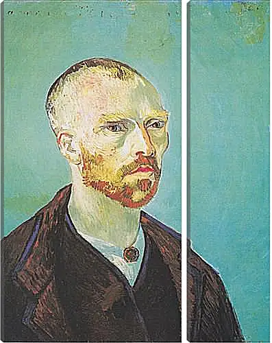 Модульная картина - Self Portrait (dedicated to Paul Gauguin). Поль Гоген