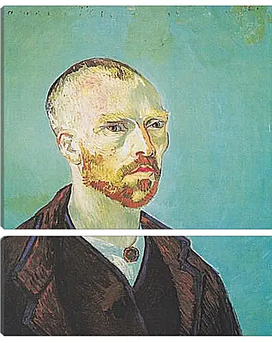 Модульная картина - Self Portrait (dedicated to Paul Gauguin). Поль Гоген