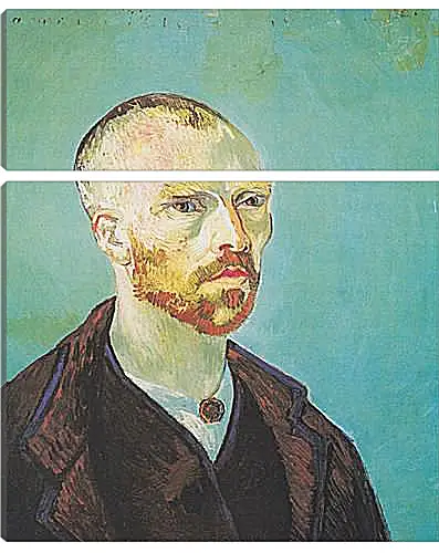 Модульная картина - Self Portrait (dedicated to Paul Gauguin). Поль Гоген