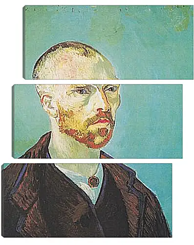 Модульная картина - Self Portrait (dedicated to Paul Gauguin). Поль Гоген