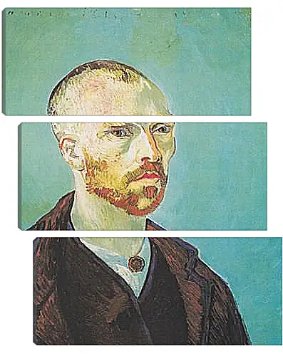 Модульная картина - Self Portrait (dedicated to Paul Gauguin). Поль Гоген