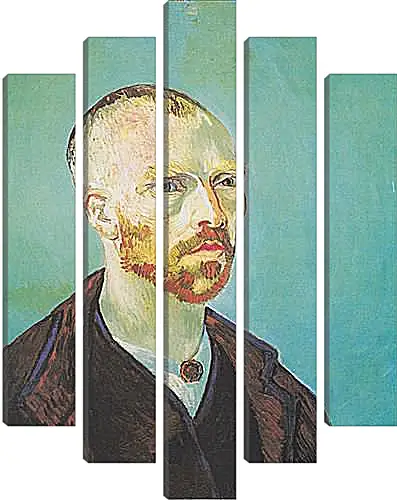 Модульная картина - Self Portrait (dedicated to Paul Gauguin). Поль Гоген