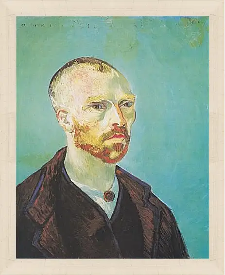 Картина в раме - Self Portrait (dedicated to Paul Gauguin). Поль Гоген