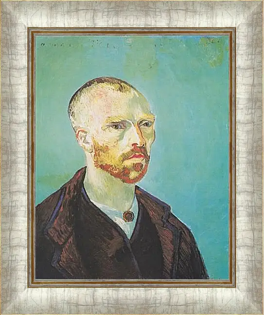 Картина в раме - Self Portrait (dedicated to Paul Gauguin). Поль Гоген