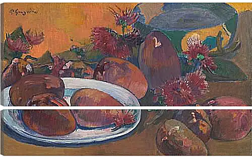 Модульная картина - Still Life with Mangoes 1.Поль Гоген