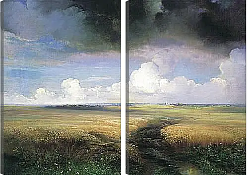 Модульная картина - Рожь. Саврасов Алексей