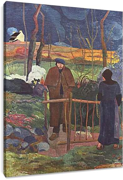 Постер и плакат - Bonjour Monsieur Gauguin. Поль Гоген