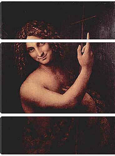 Модульная картина - San Giovanni Battista. Леонардо да Винчи