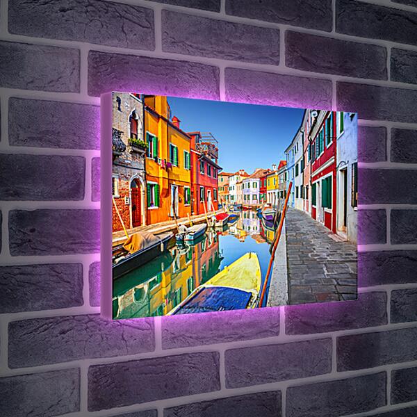 Лайтбокс световая панель - Яркая Венеция