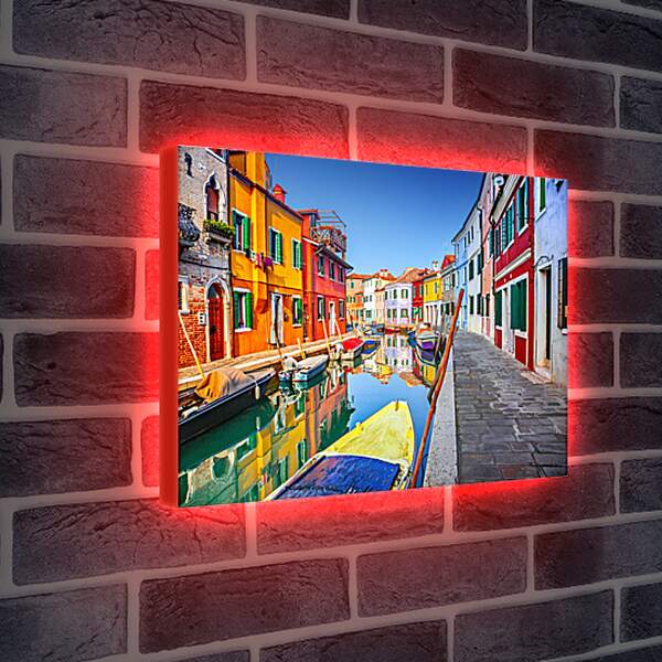 Лайтбокс световая панель - Яркая Венеция