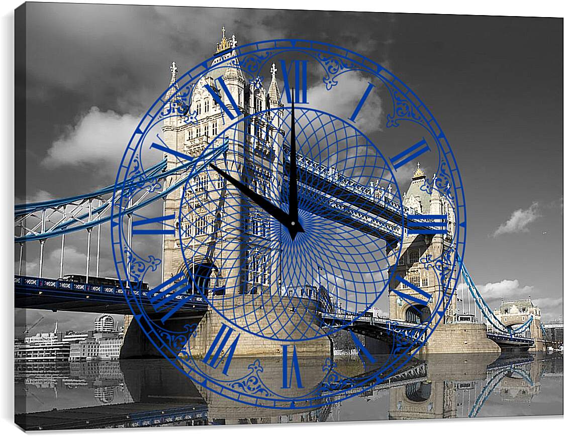 Часы картина - Тауэрский Мост