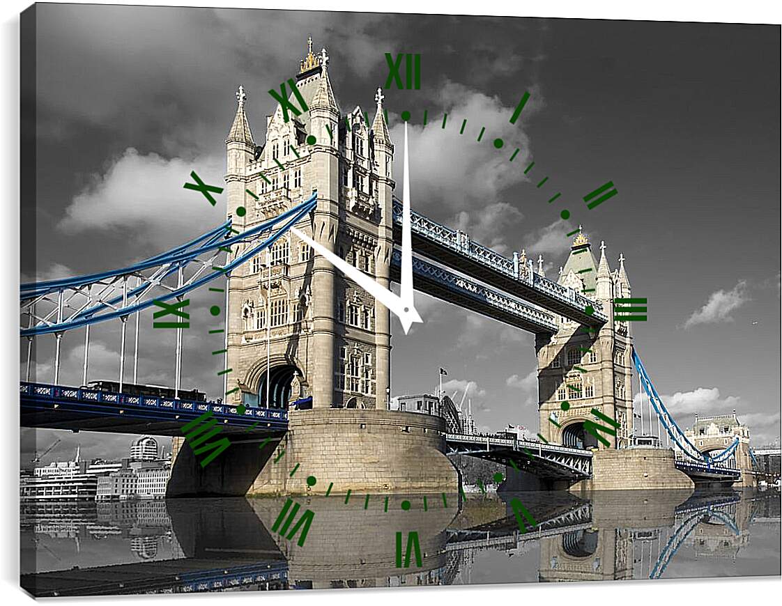 Часы картина - Тауэрский Мост