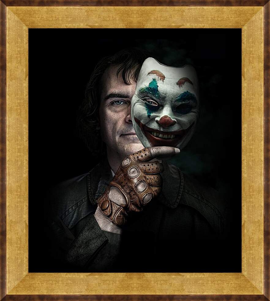 Картина в раме - Джокер, маска