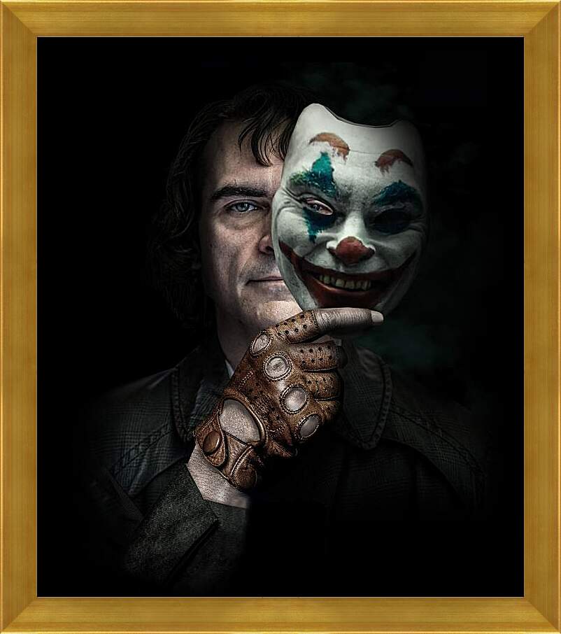 Картина в раме - Джокер, маска