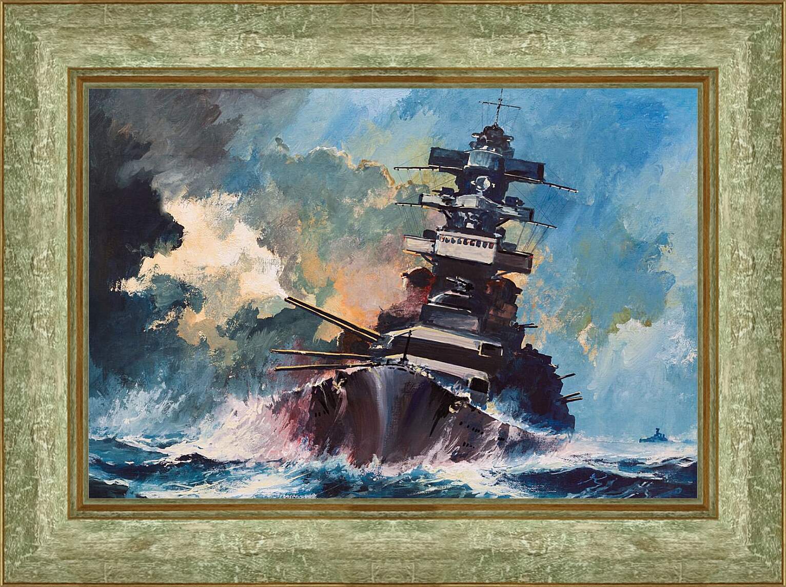 Картина в раме - Имперский корабль