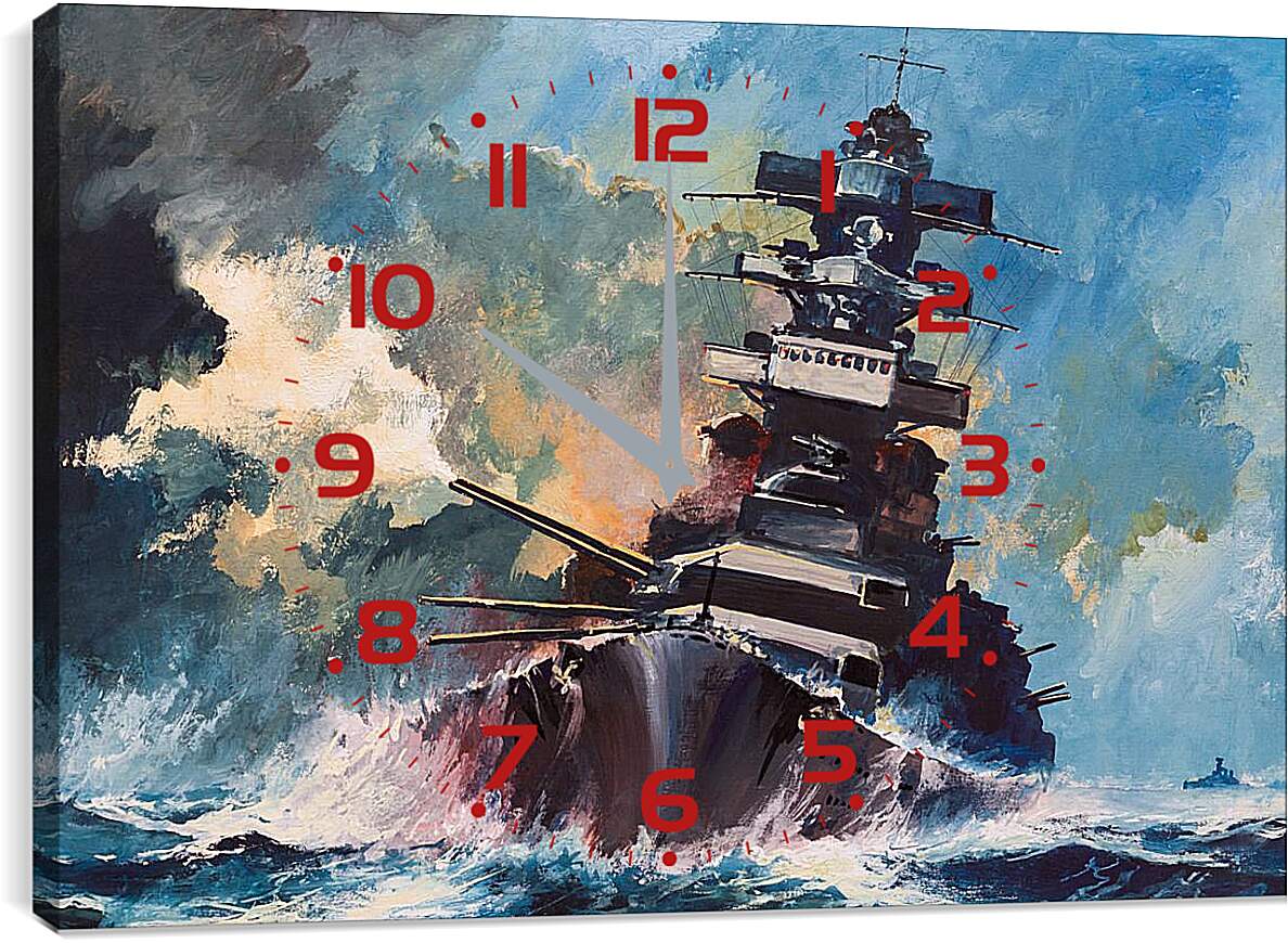 Часы картина - Имперский корабль