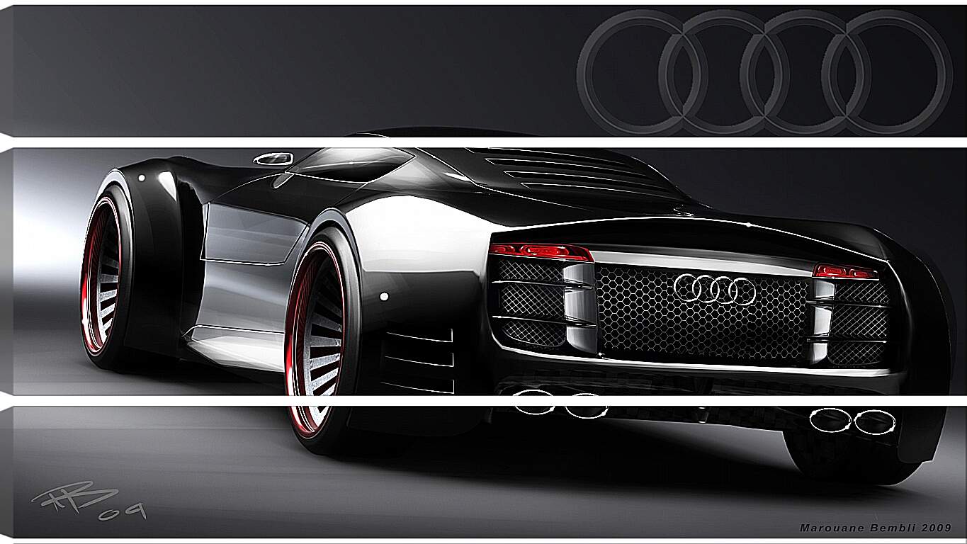 Модульная картина - Audi  (Ауди)
