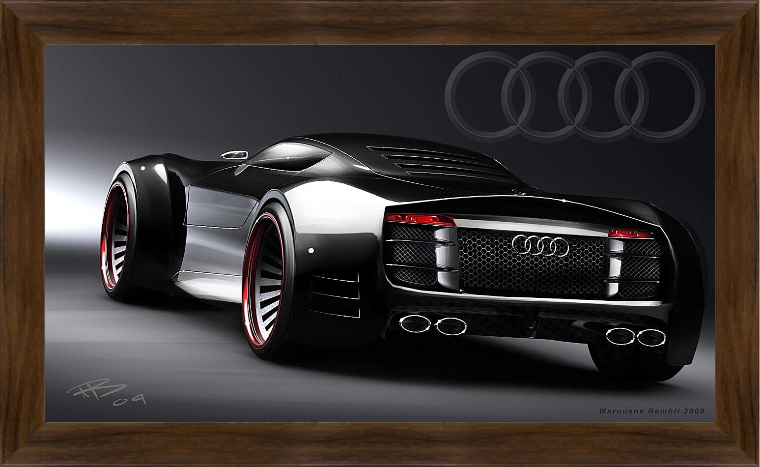 Картина в раме - Audi  (Ауди)